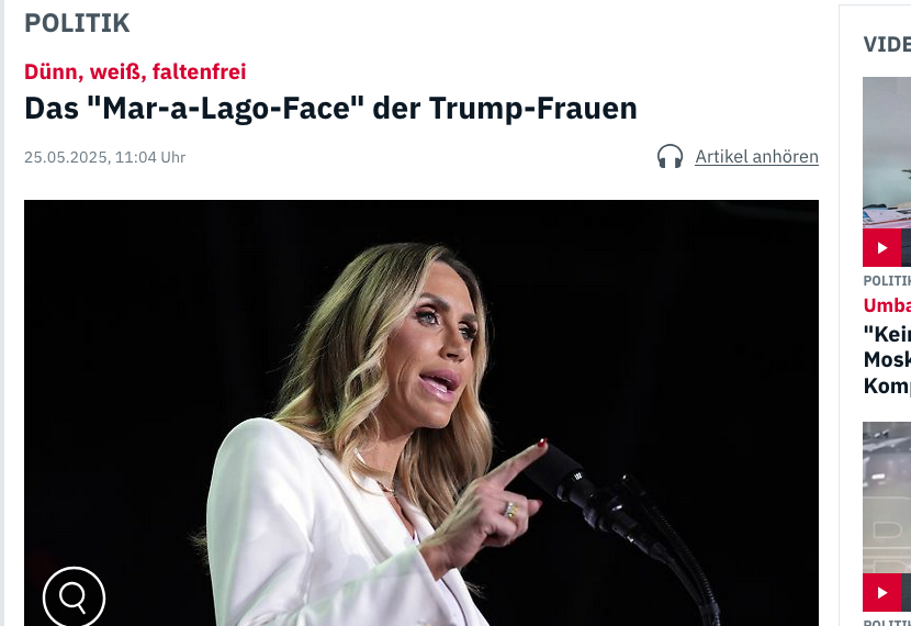 Der rechte Look: die Fratze der Trump-Frauen