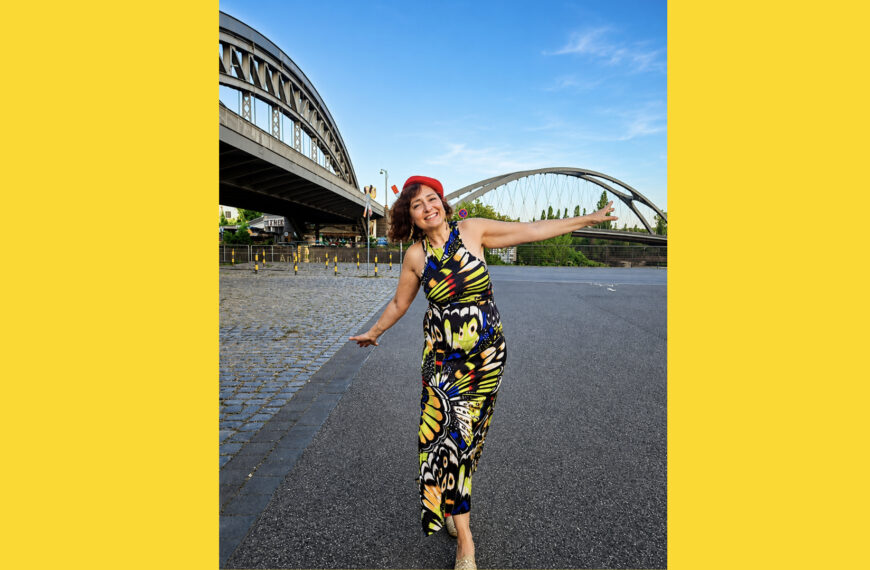 Aktivistin und Co-Gründerin Nadia Saadi, fotografiert von Angelina Agiannidis