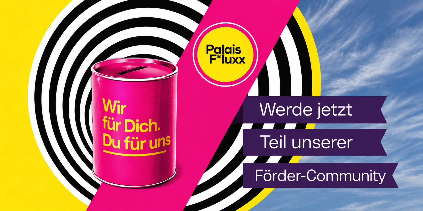 Unterstütze uns