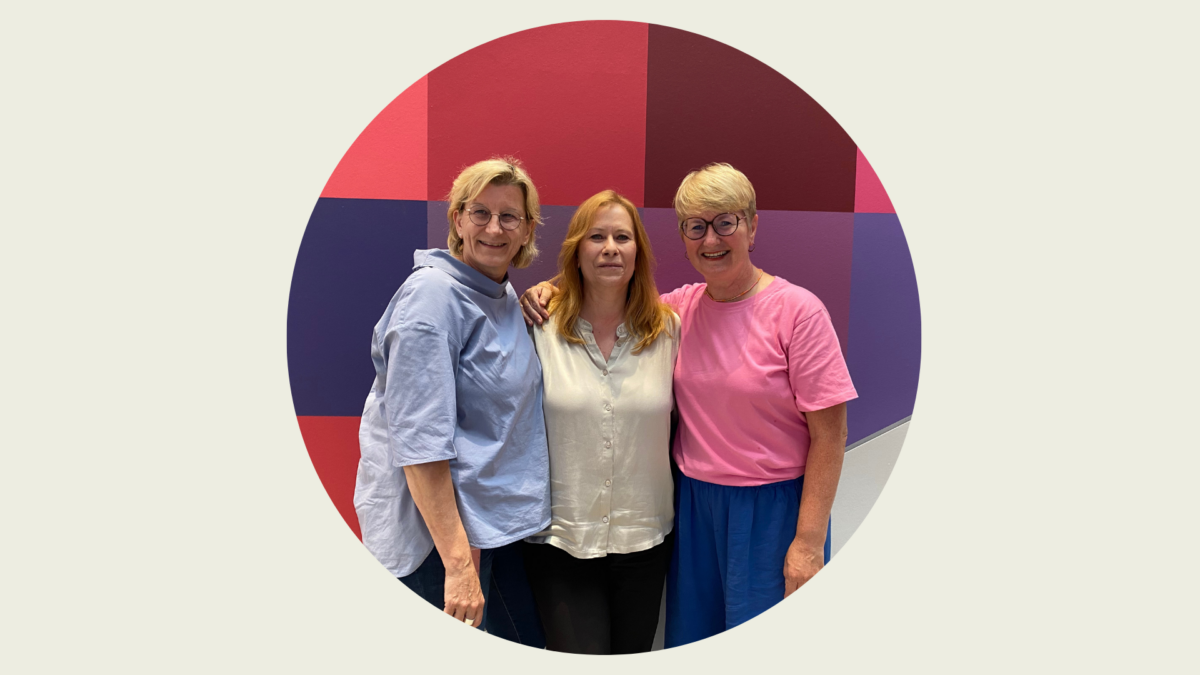 Marlene, Martina und Silke vom Fluxxtisch Hannover